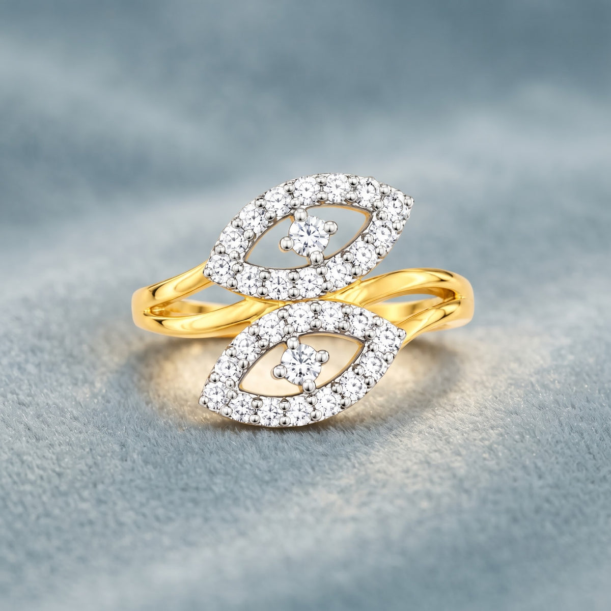 Dual Gaze Lab Grown Diamond Ring