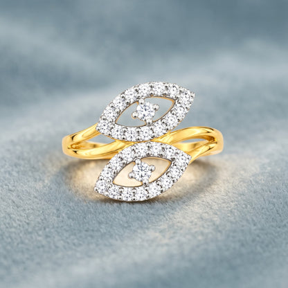 Dual Gaze Lab Grown Diamond Ring