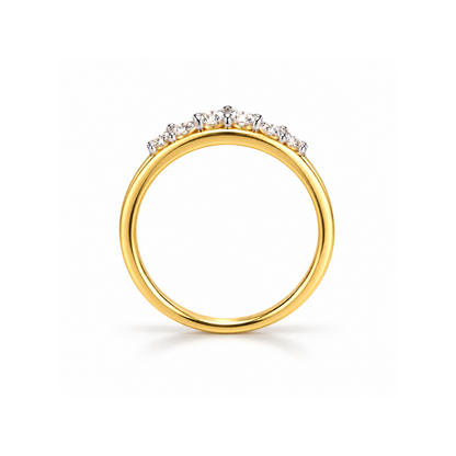 Tri-Bloom Lab Grown Diamond Ring