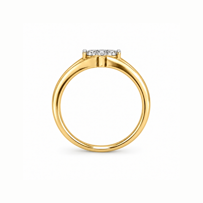 Triquetra Lab Grown Diamond Ring