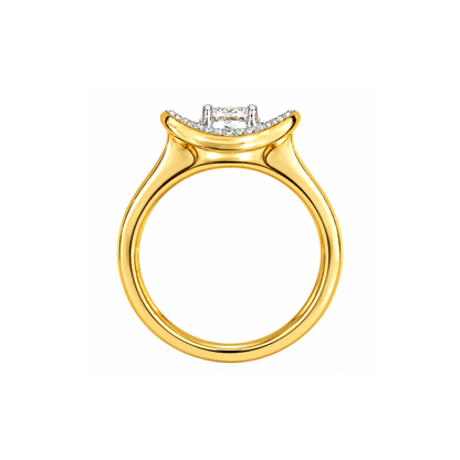 Gilded Citadel Lab Grown Diamond Ring
