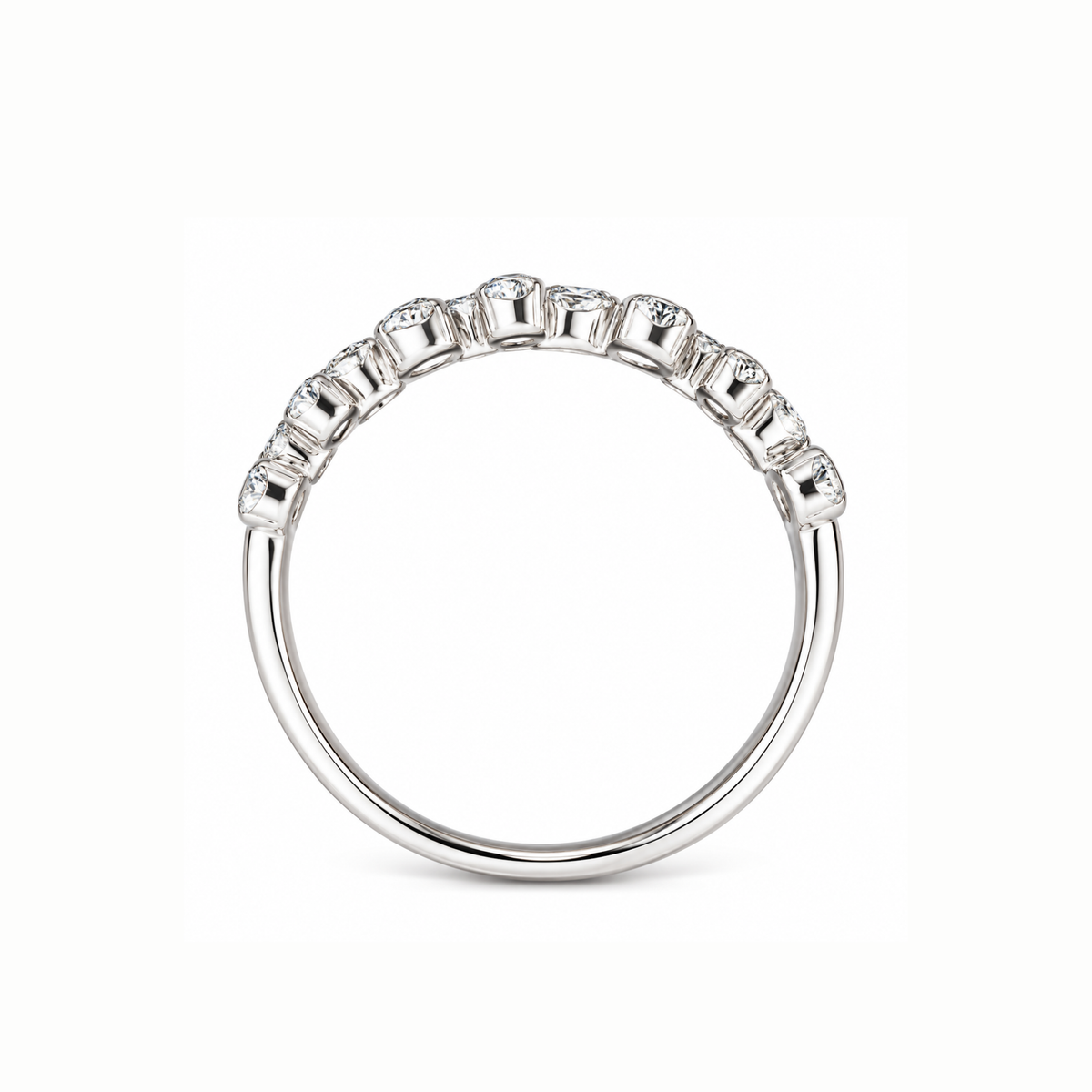 Bubble Lattice Lab Grown Diamond Ring