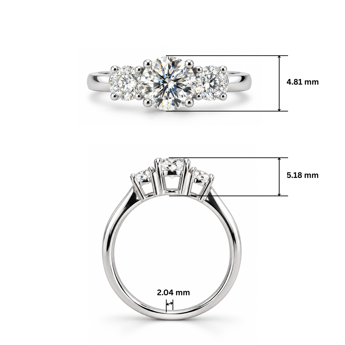Trilogy Legacy Lab Grown Diamond Ring