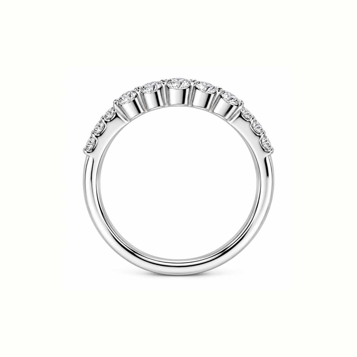Graduated Quintet Lab Grown Diamond Ring