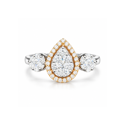 Trilogy Gaze Lab Grown Diamond Ring