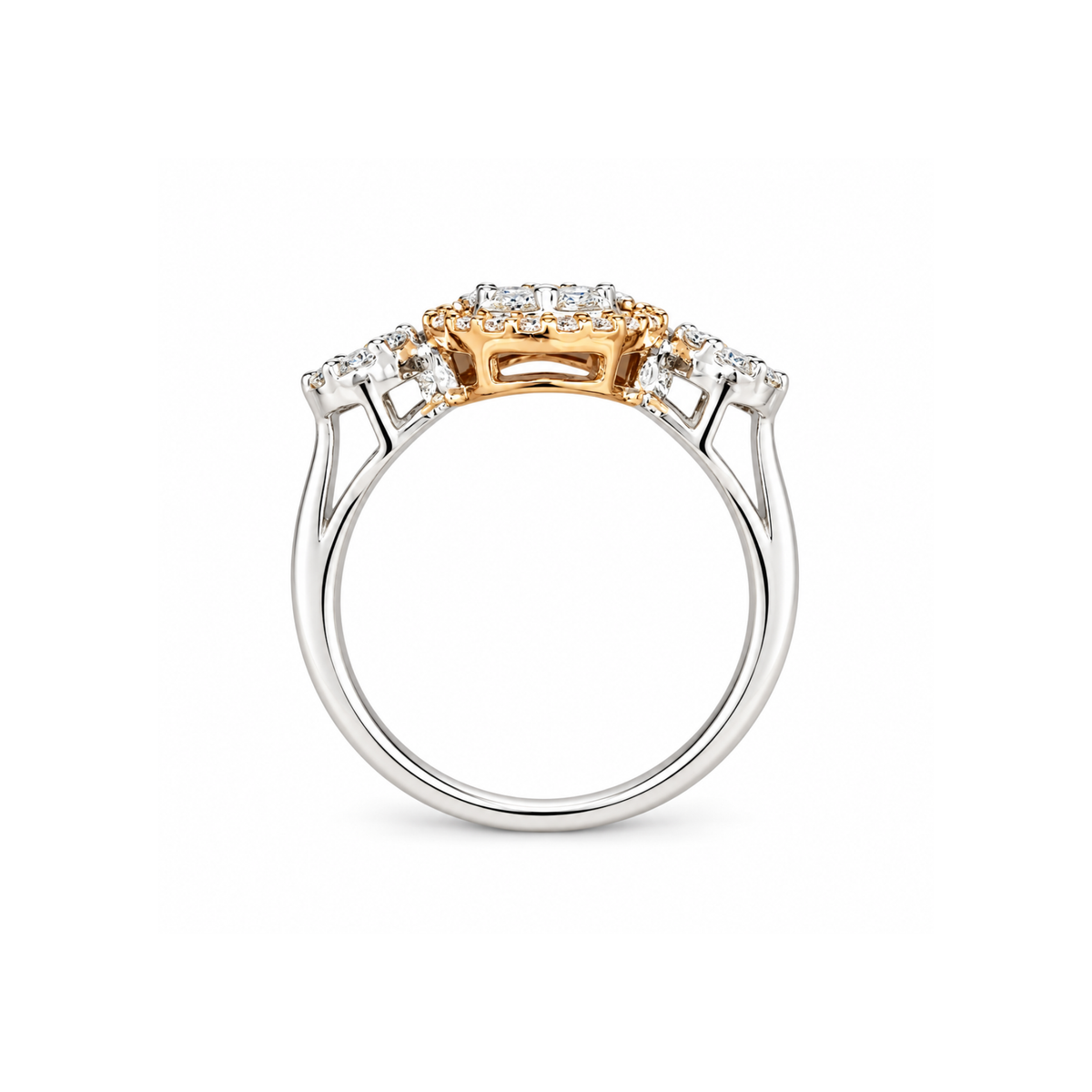 Trilogy Gaze Lab Grown Diamond Ring