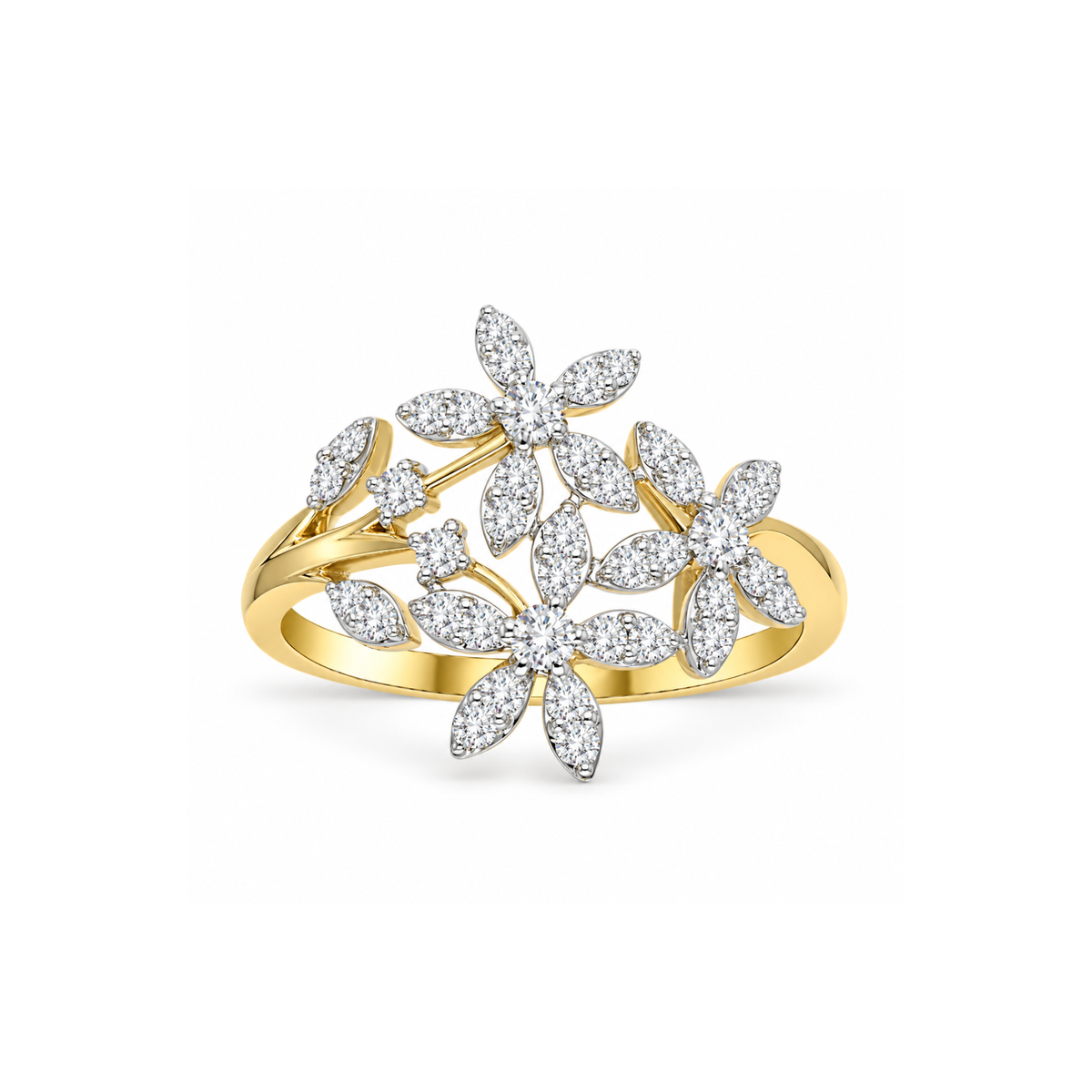 Blossom Bouquet Lab Grown Diamond Ring