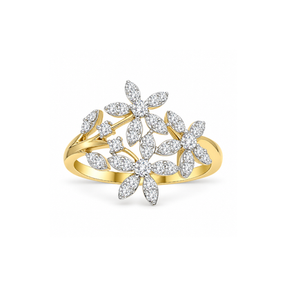 Blossom Bouquet Lab Grown Diamond Ring