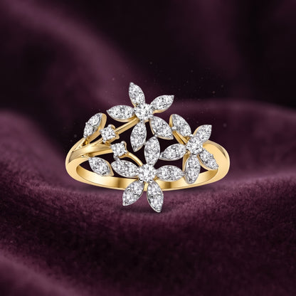 Blossom Bouquet Lab Grown Diamond Ring