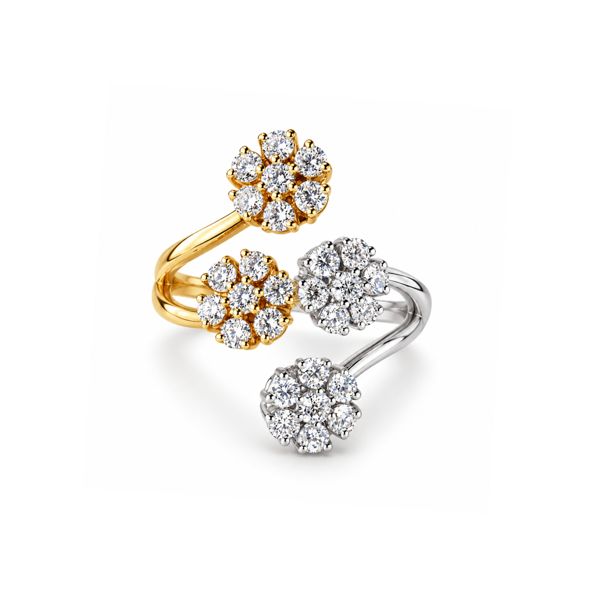 Harmonic Floret Lab Grown Diamond Ring