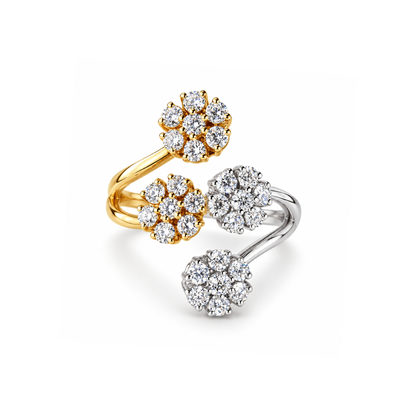 Harmonic Floret Lab Grown Diamond Ring