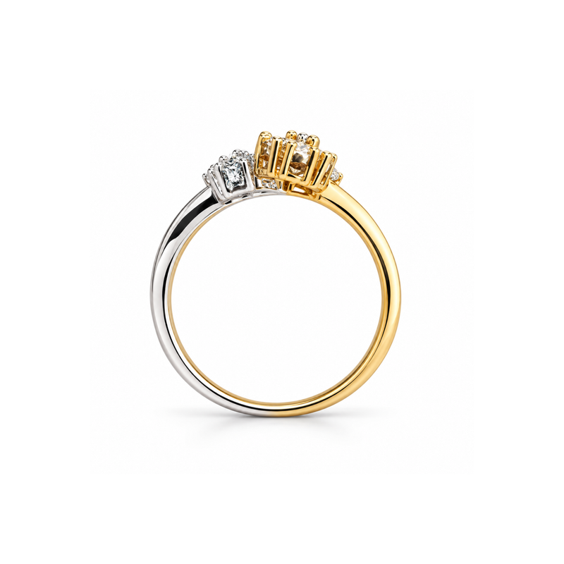 Harmonic Floret Lab Grown Diamond Ring