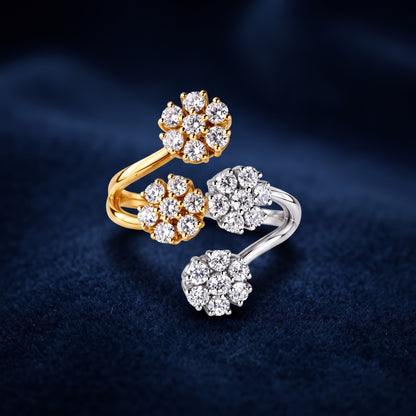 Harmonic Floret Lab Grown Diamond Ring
