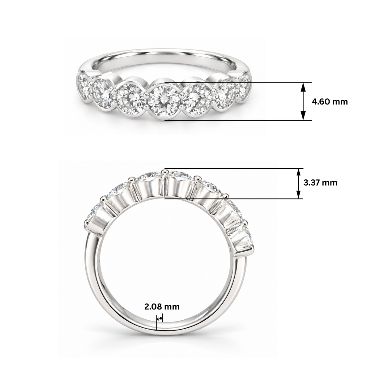 Argent Meridian Lab Grown Diamond Ring