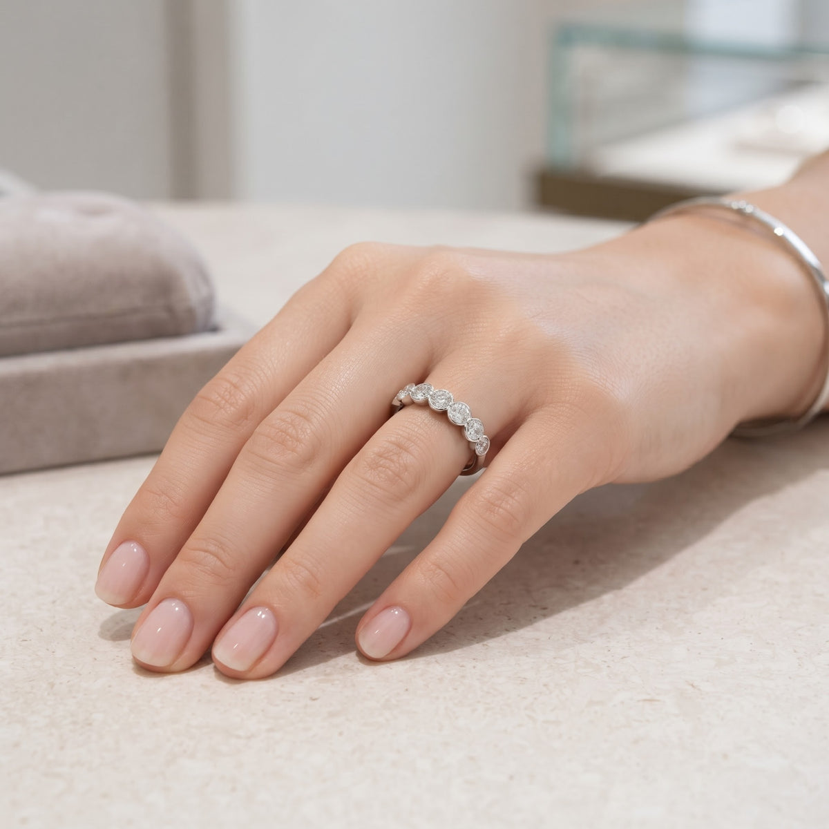 Argent Meridian Lab Grown Diamond Ring
