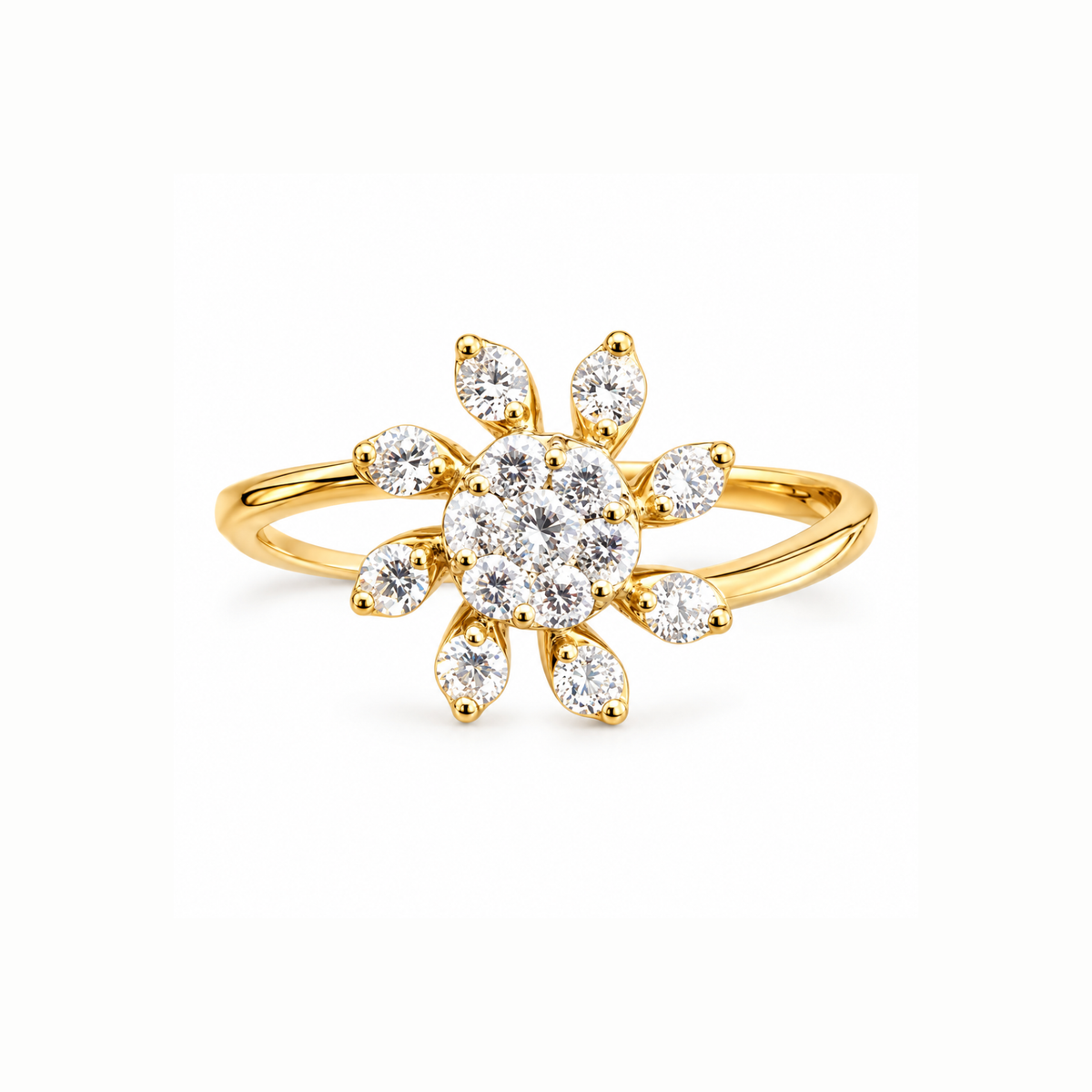 Stella Floret Lab Grown Diamond Ring