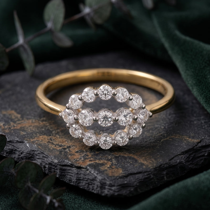 Aurevia Open Halo Lab Grown Diamond Ring