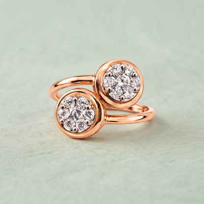 Dualis Stella Lab Grown Diamond Ring