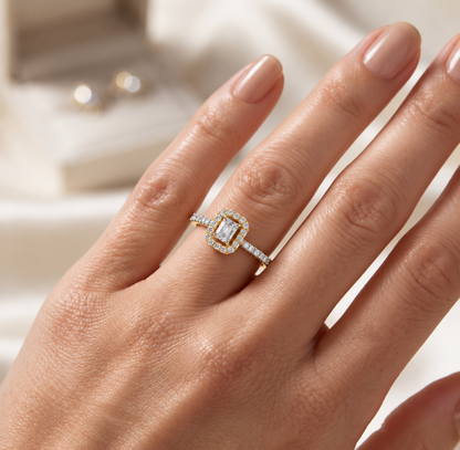 Vestige Monolith Lab Grown Diamond Ring