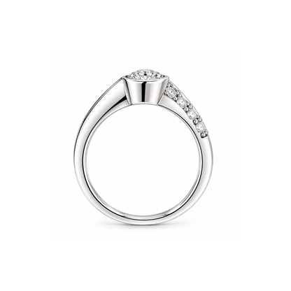 Meridian Bezel Lab Grown Diamond Ring