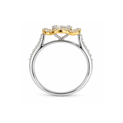 Harmonic Clover Lab Grown Diamond Ring