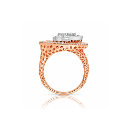 Celestial Teardrop Lab Grown Diamond Ring