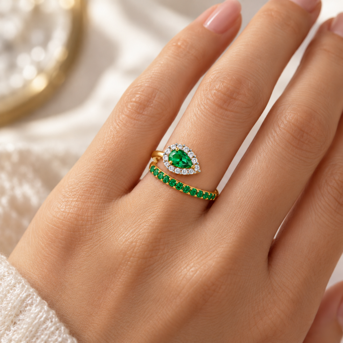 Vestige Luminary Lab Grown Diamond Ring