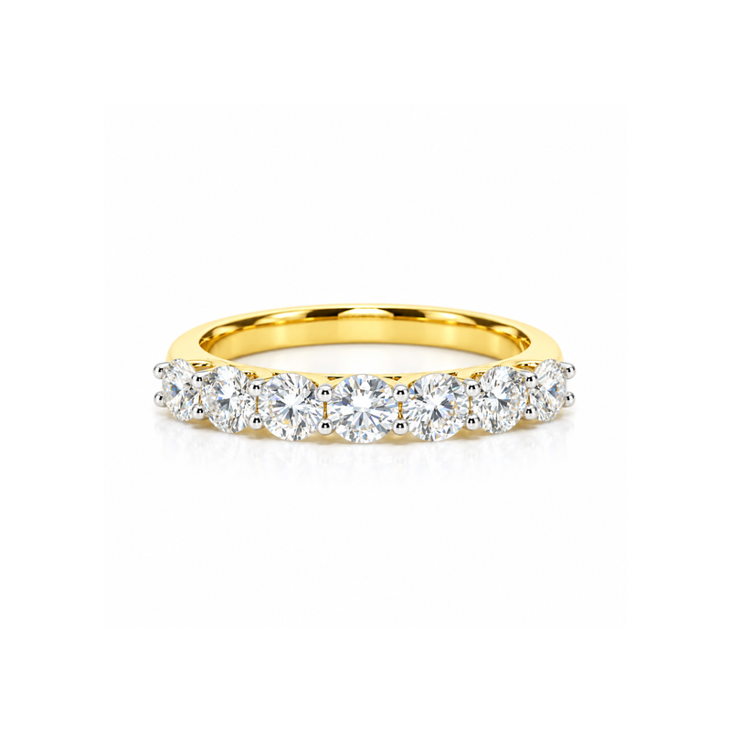 Sovereign Septette Lab Grown Diamond Ring