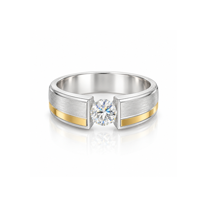 Bianco Aura Men’s Lab Grown Diamond Ring