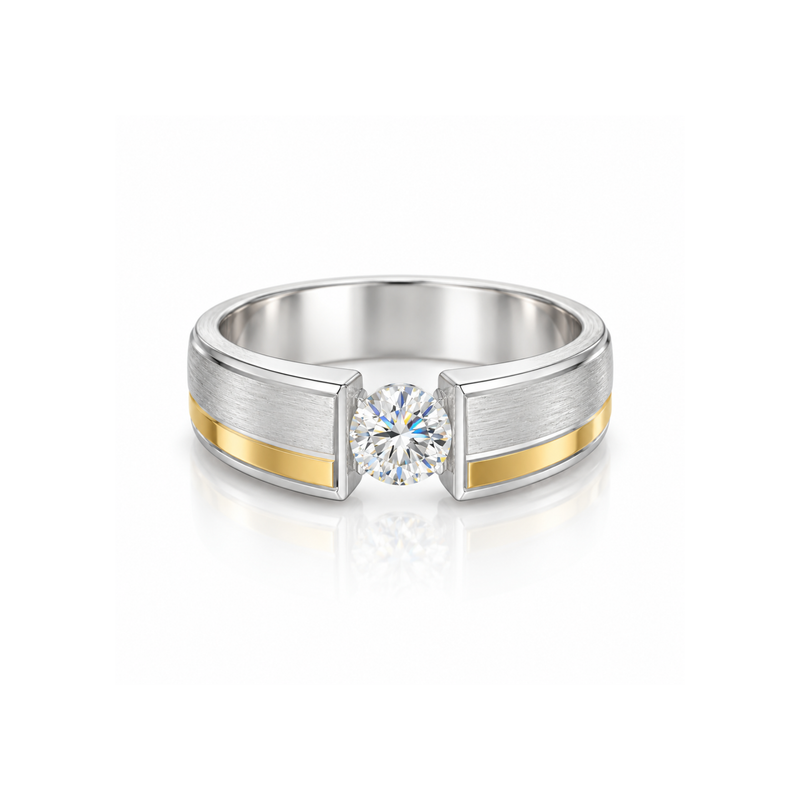 Bianco Aura Men’s Lab Grown Diamond Ring