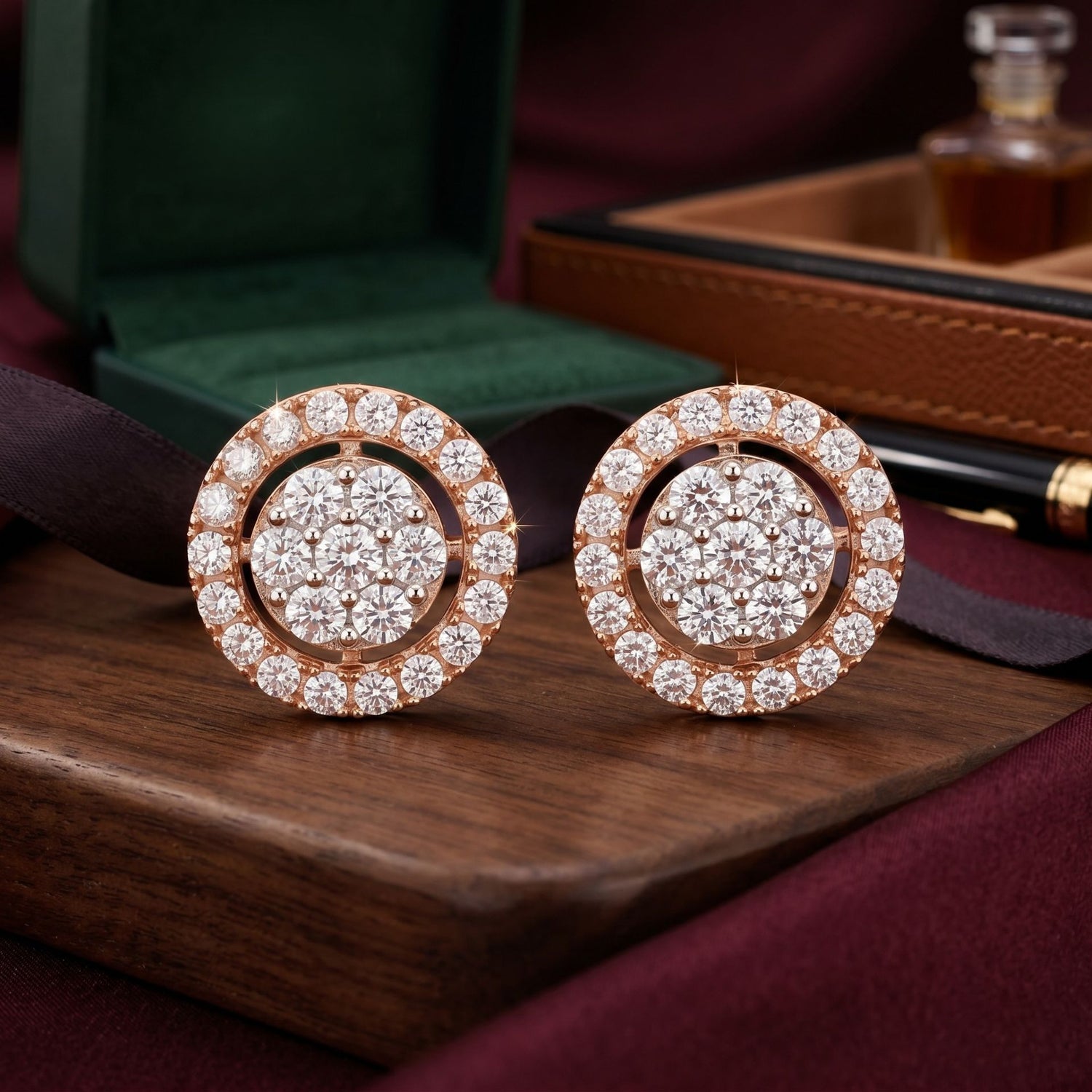 Twilight Glow Lab Grown Diamond Earrings