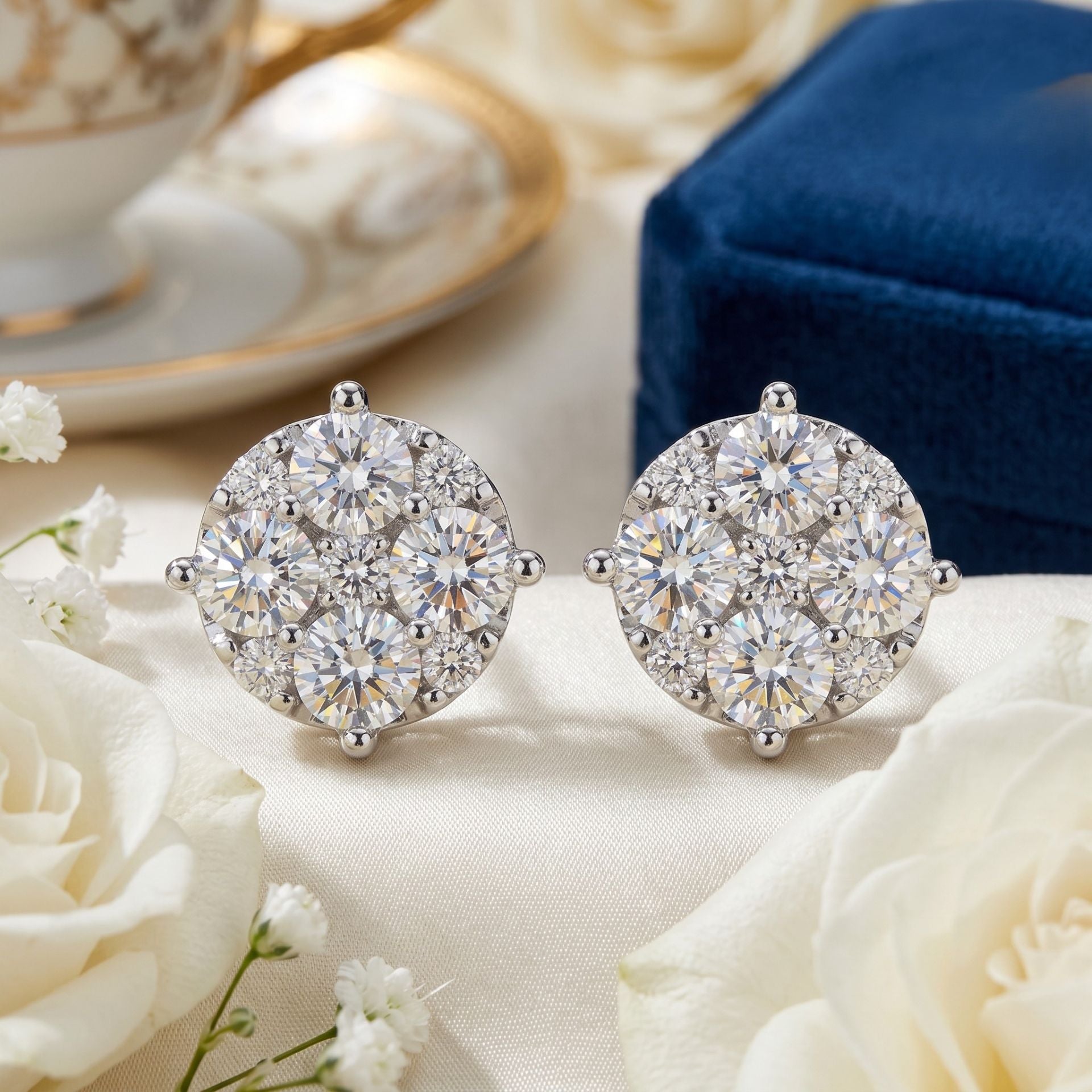 Nectar Light Lab Grown Diamond Earrings