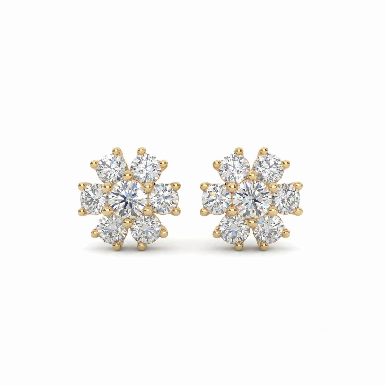 Blossom Lab Grown Diamond Earrings