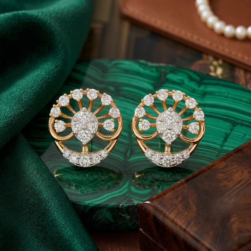 Frozen Dewdrop Lab Grown Diamond Earrings