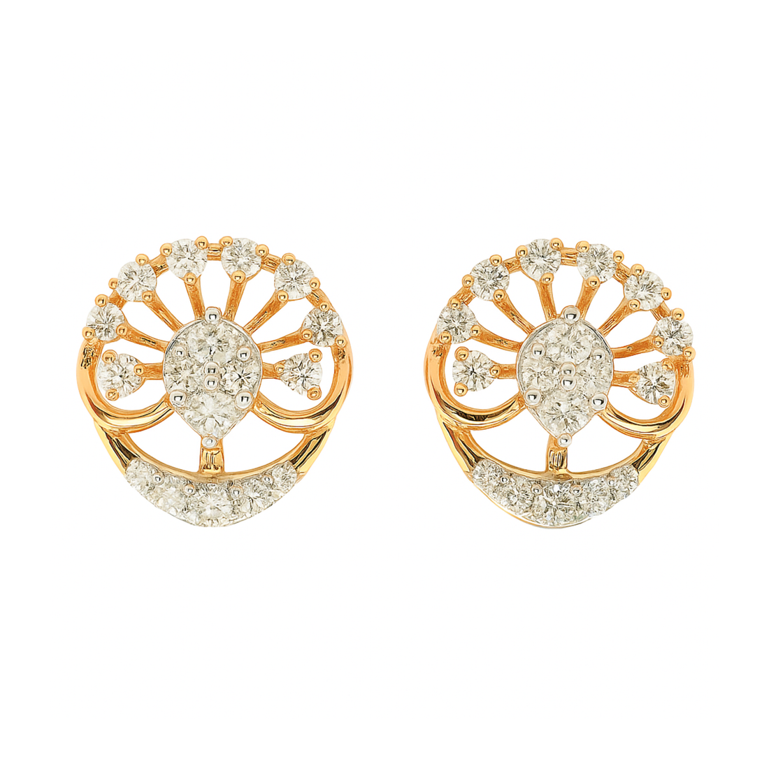 Frozen Dewdrop Lab Grown Diamond Earrings