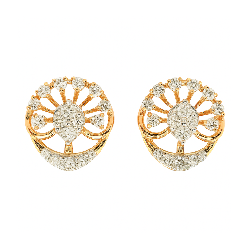 Frozen Dewdrop Lab Grown Diamond Earrings