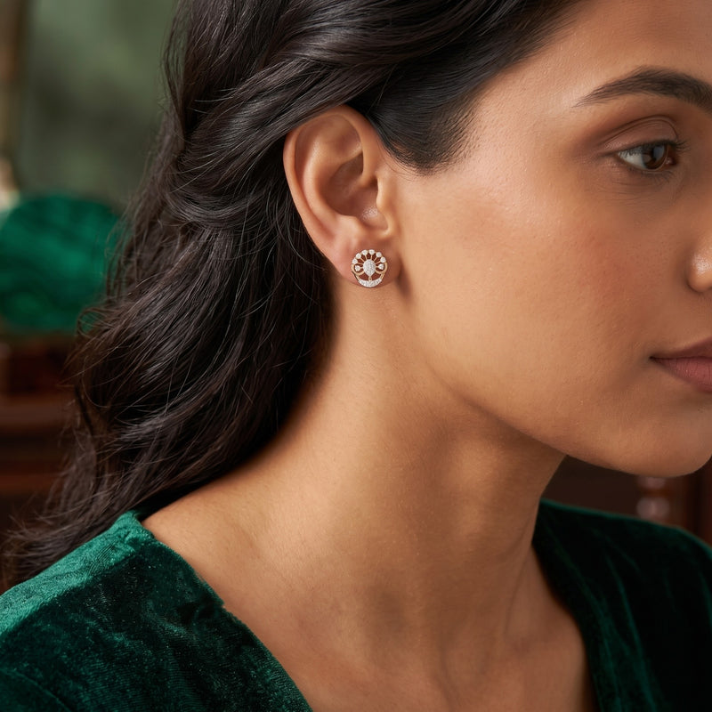 Frozen Dewdrop Lab Grown Diamond Earrings