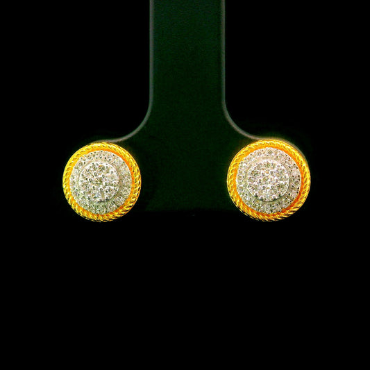Radiant Harmony Diamond Studs