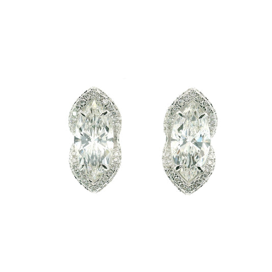 Seraphina Wings Diamond Earrings