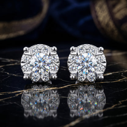 Eternal Blossom Lab Grown Diamond Earrings