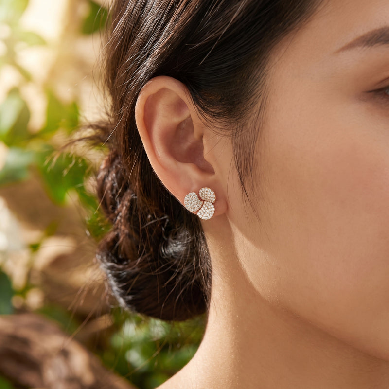 A close-up of a woman&