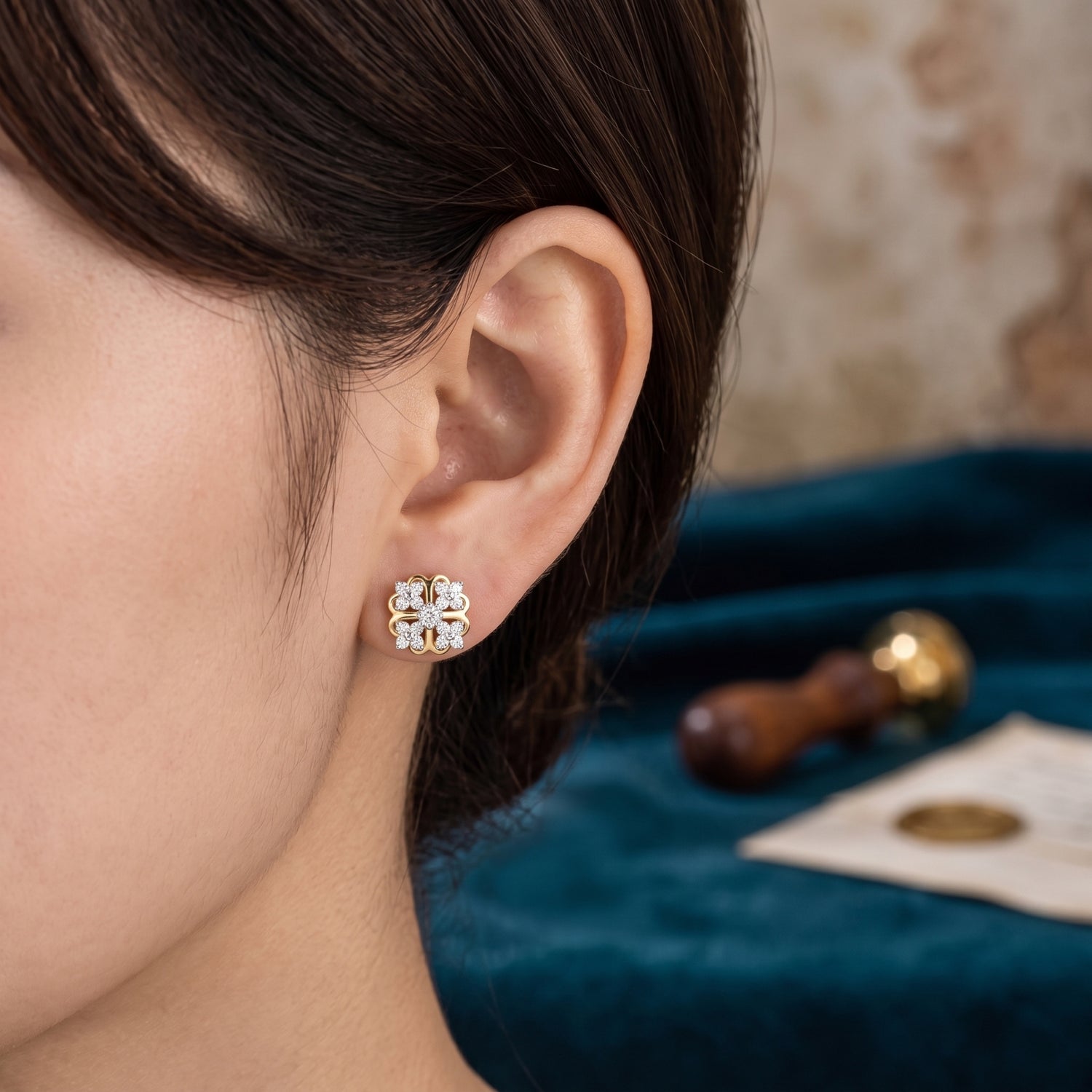 Fleur Radiance Lab Grown Diamond Earrings