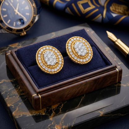 Regal Glow Lab Grown Diamond Earrings