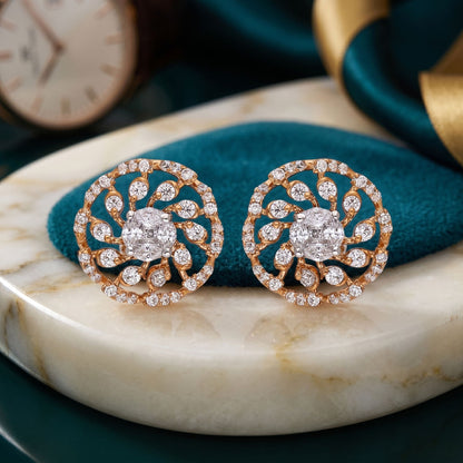 Orbit Shine Lab Grown Diamond Earrings