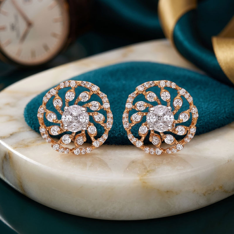 Orbit Shine Lab Grown Diamond Earrings