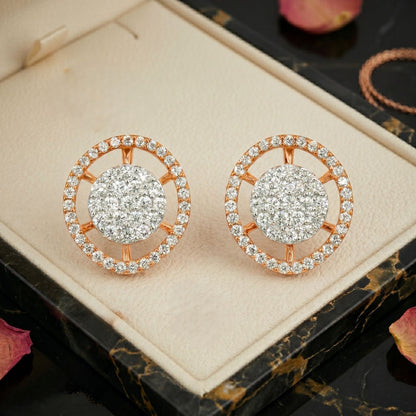 Celestial Orb Lab Grown Diamond Earrings