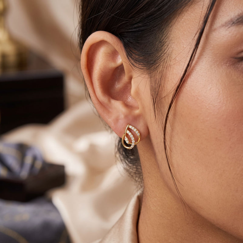 A close-up of a woman&
