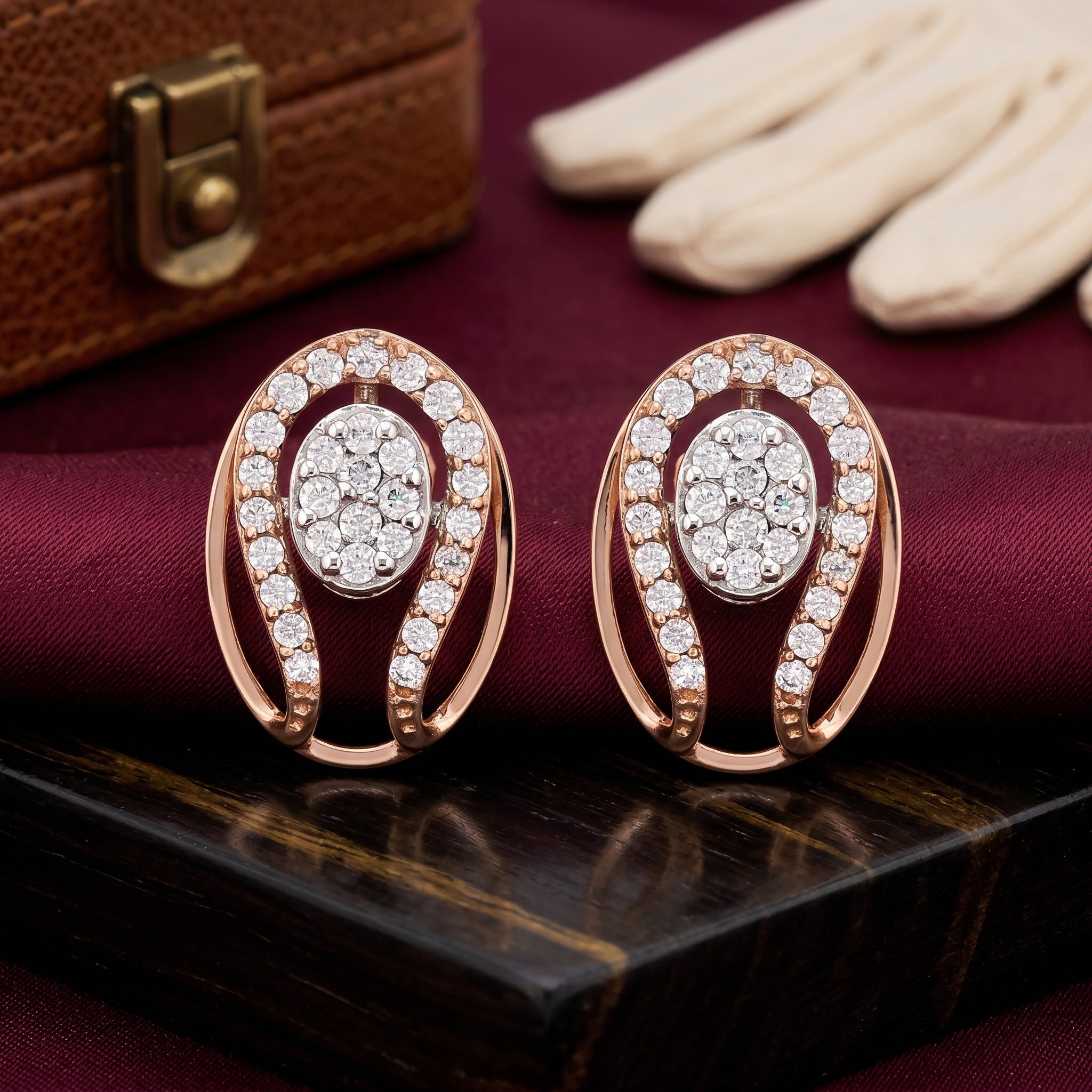 Enchanted Orbit Lab Grown Diamond Earrings