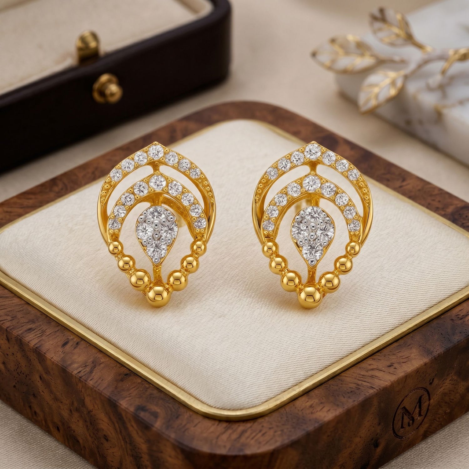 Teardrop Radiance Lab Grown Diamond Earrings