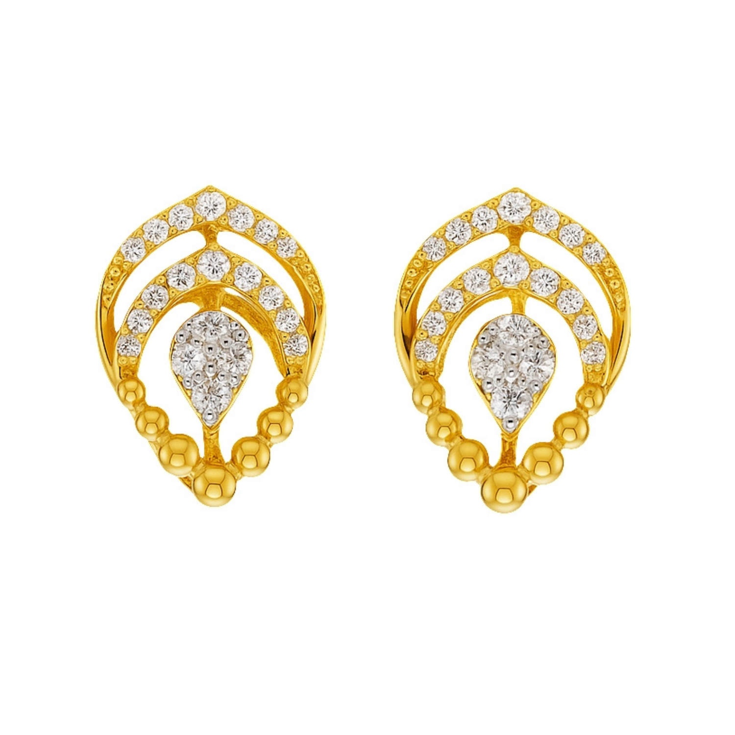 Teardrop Radiance Lab Grown Diamond Earrings